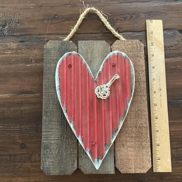 Wooden Valentine Decor SET (hanging & table/mantle top) - Picture 8 of 12